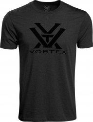 Vortex Men's Core Logo Short Sleeve T-Shirt Charcoal Heather